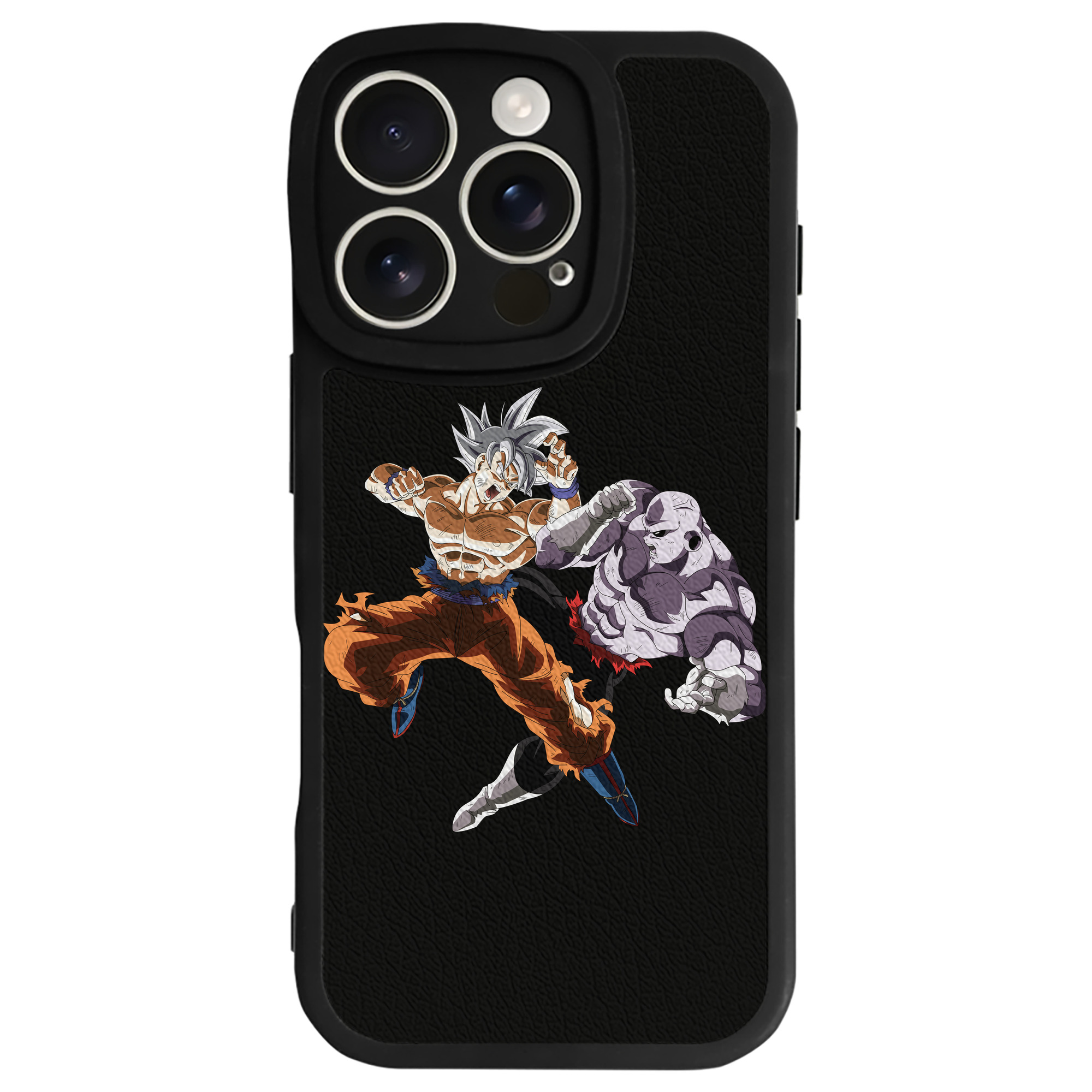 （画像用） ドラゴンボール 孫悟空（そん ごくう）Son Goku カカロット DRAGON BALL Kakarotto 【iPhone 16シリーズ対応】シリコンスマホケース（レザー調） 材質：シリコン